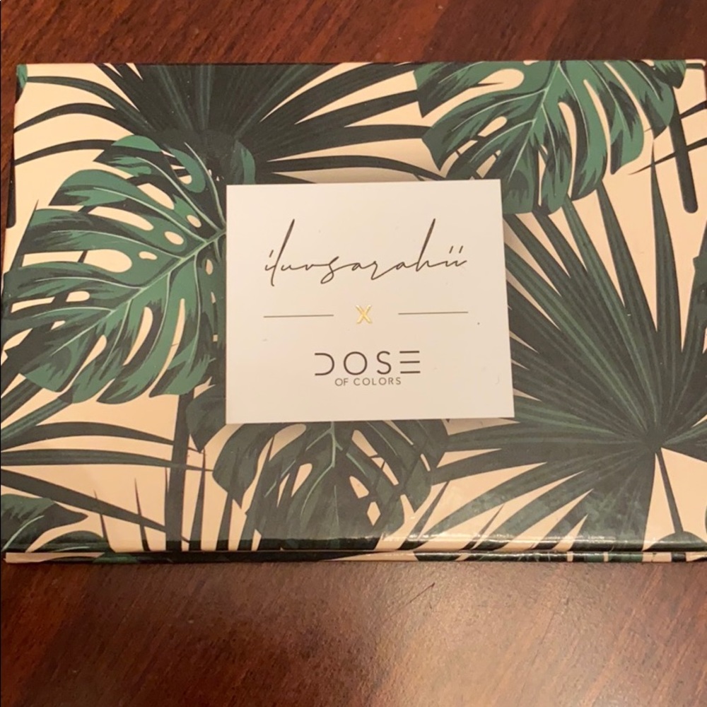 I Luv Sarahii X Dose of Colors Eyeshadow Palette